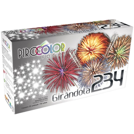 Girandola 234 Cores Pirocolor